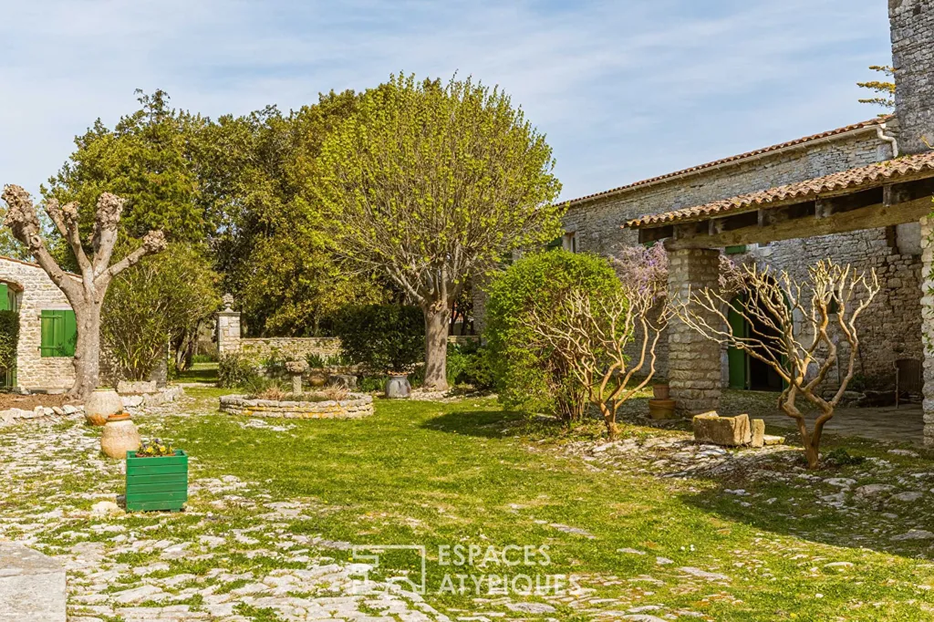 Jardin - Maison historique avec parc à Saint-Pierre-d’Oléron