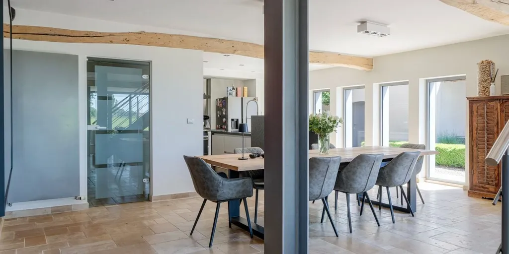 Söögituba - Renovated Farmhouse with Garden in Stevoort