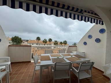Terrasse - Duplex Chalet with Sea View in Orihuela Costa