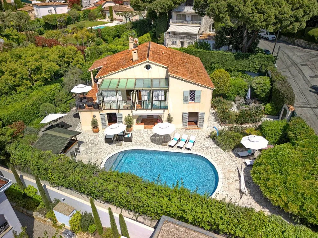 Õhuvaade - Luxury Villa with Sea View in Cap d'Antibes