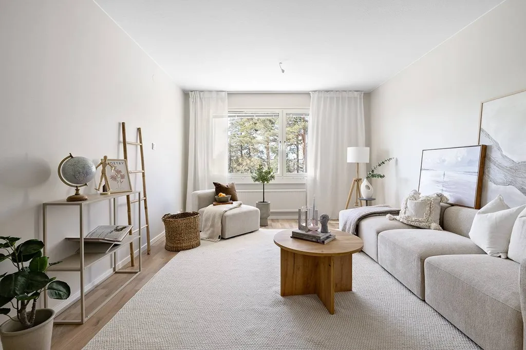 Soggiorno - Modern Flat with Balcony in Kallhäll