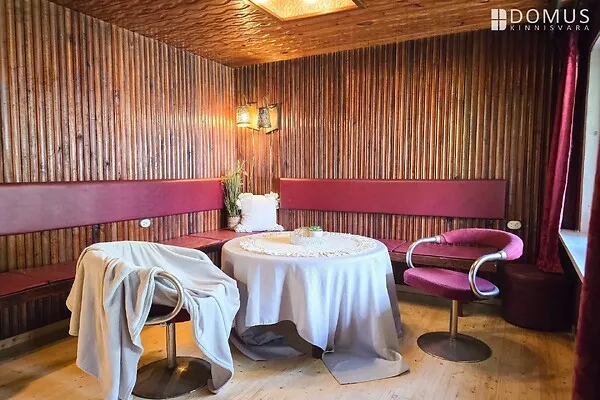 Dining Room - Cottage with Forest in Valgemetsa, Põlva