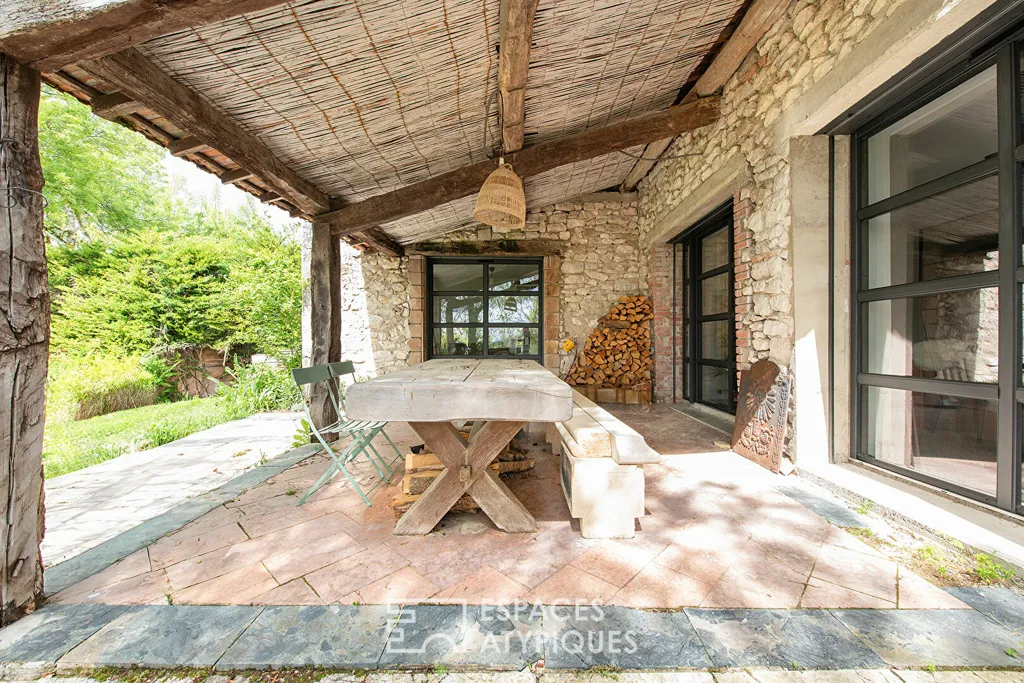 Terrazza - Renovated Character House with Pool near Albi