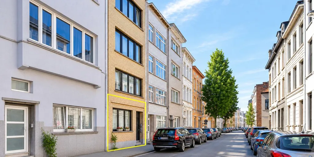 Extérieur - Appartement Rénové avec Terrasse à Antwerpen