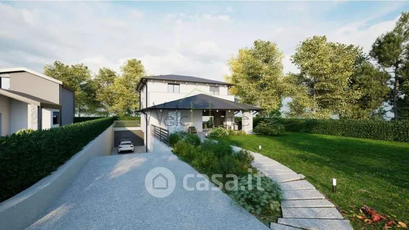 Außenansicht - Contemporary Villa with Garden in Albavilla