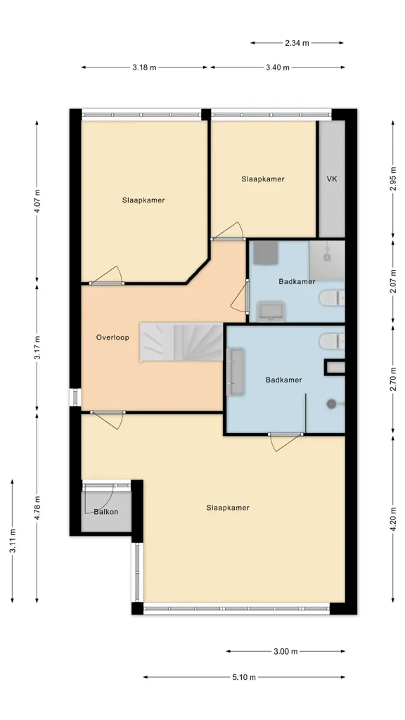 Plan - Waterfront 2-Under-1-Cap Villa in Rokkeveen Zuid