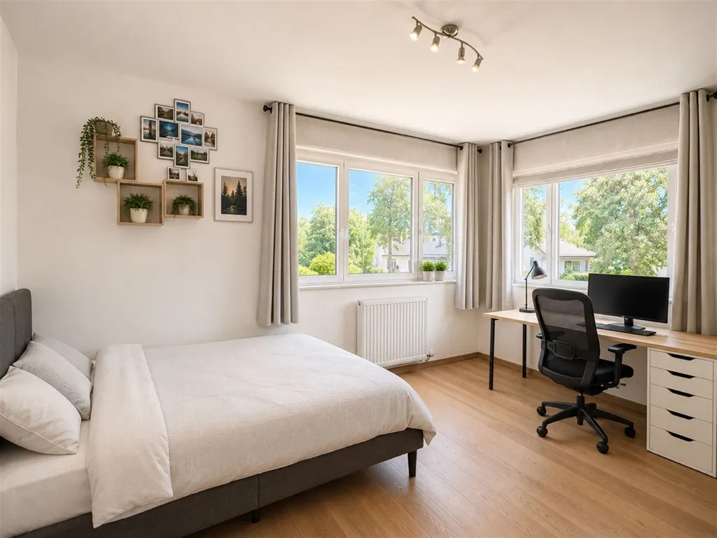 Camere da letto - Two-Bedroom Flat with Terrace in Central Location