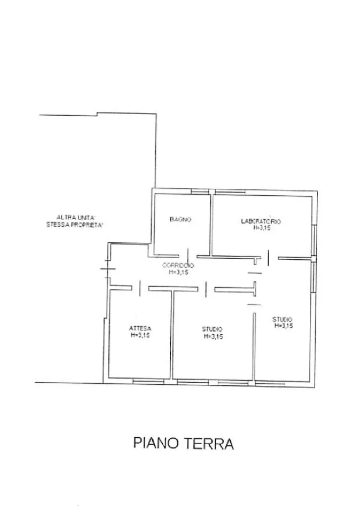 Plan - Villa with Garden in Borgo Virgilio