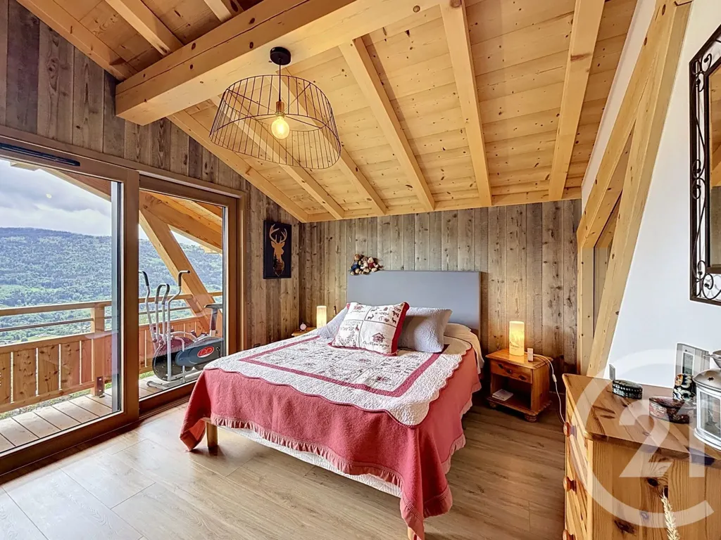 Chambres - Chalet Contemporain avec Vue Panoramique à Verchaix