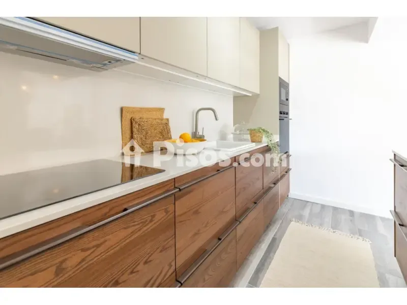 Cuisine - Renovated Apartment with Balcony in Benifaió
