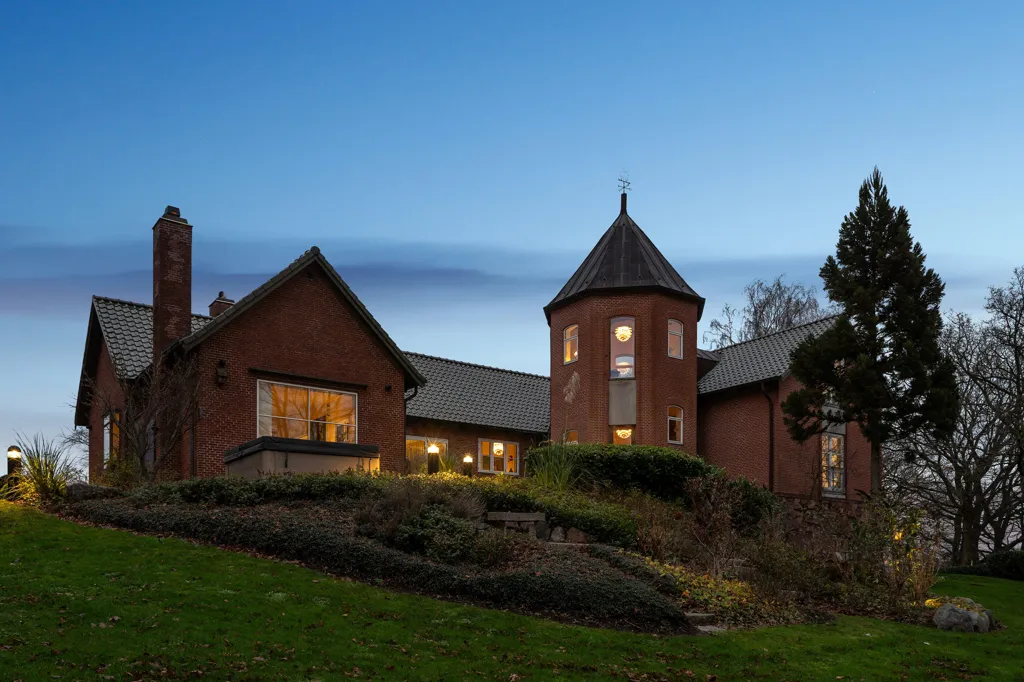 Extérieur - Characterful Country House with Tower near Langesø