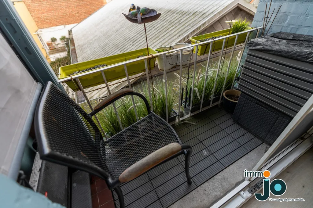 Balcon - Appartement 2 Chambres avec Terrasse au Centre d'Ostende