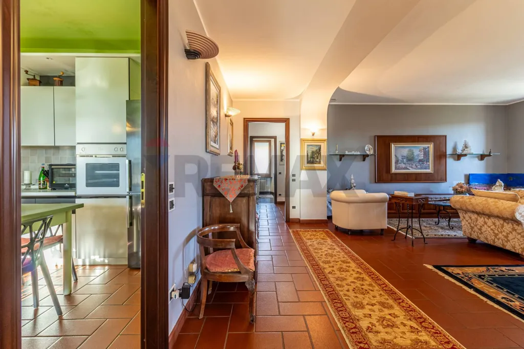 Séjour - Triplex Villa with Garden in Occhieppo Superiore