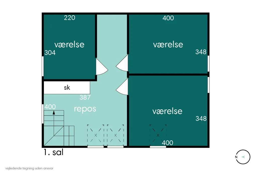 Maison 4 pièces à Tranbjerg J