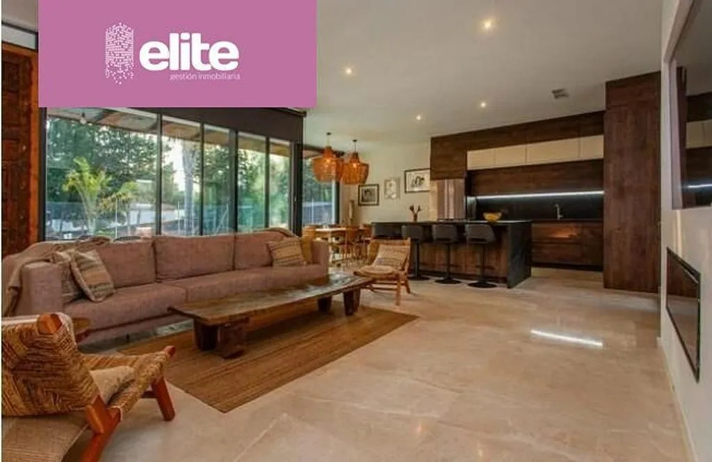 Séjour - Single-Storey Chalet with Pool in El Juncal