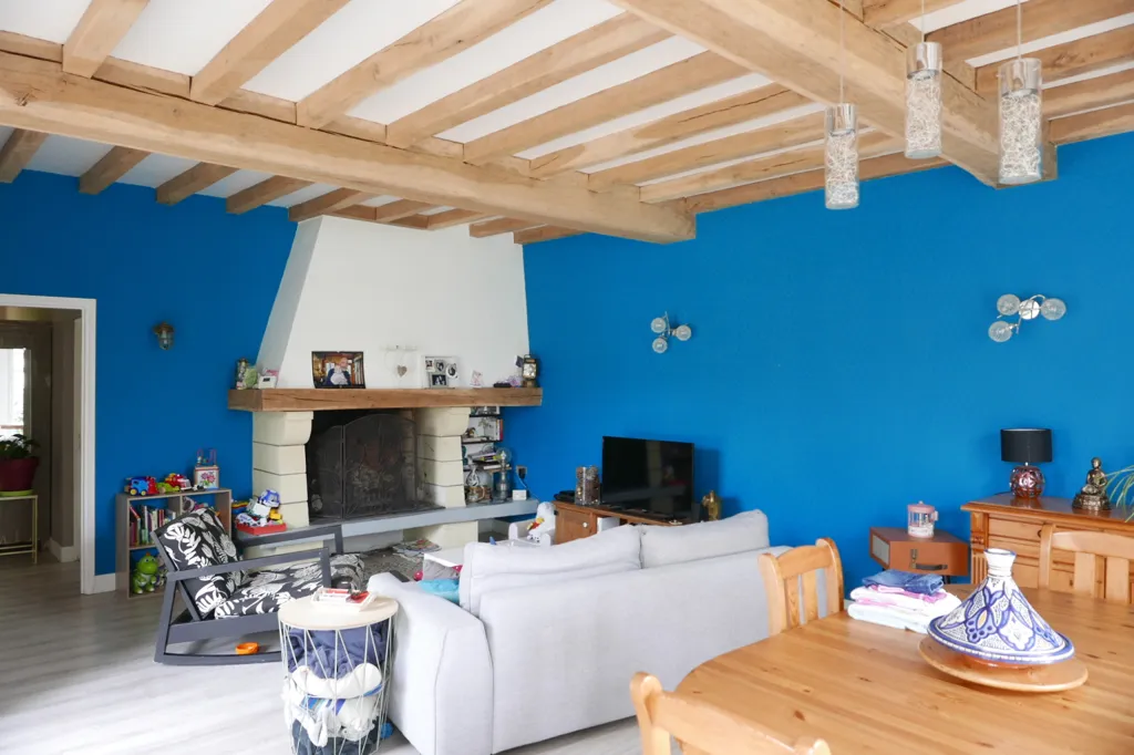 Living Room - Country House with Garden in Mussidan