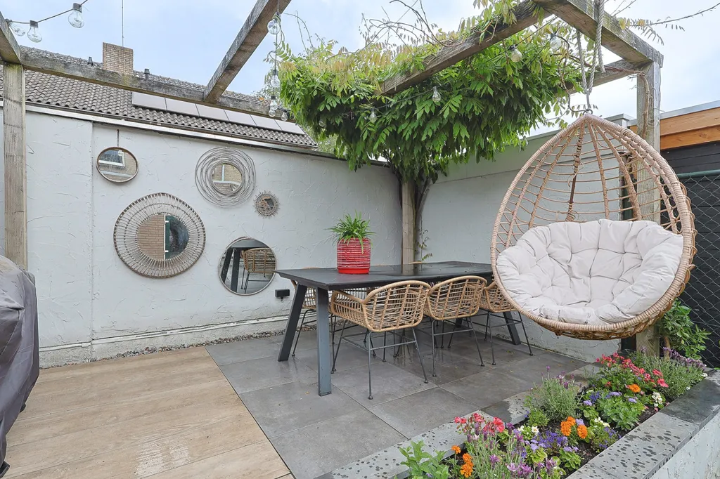 Terrace - Sustainable Two-Storey House in Liempde