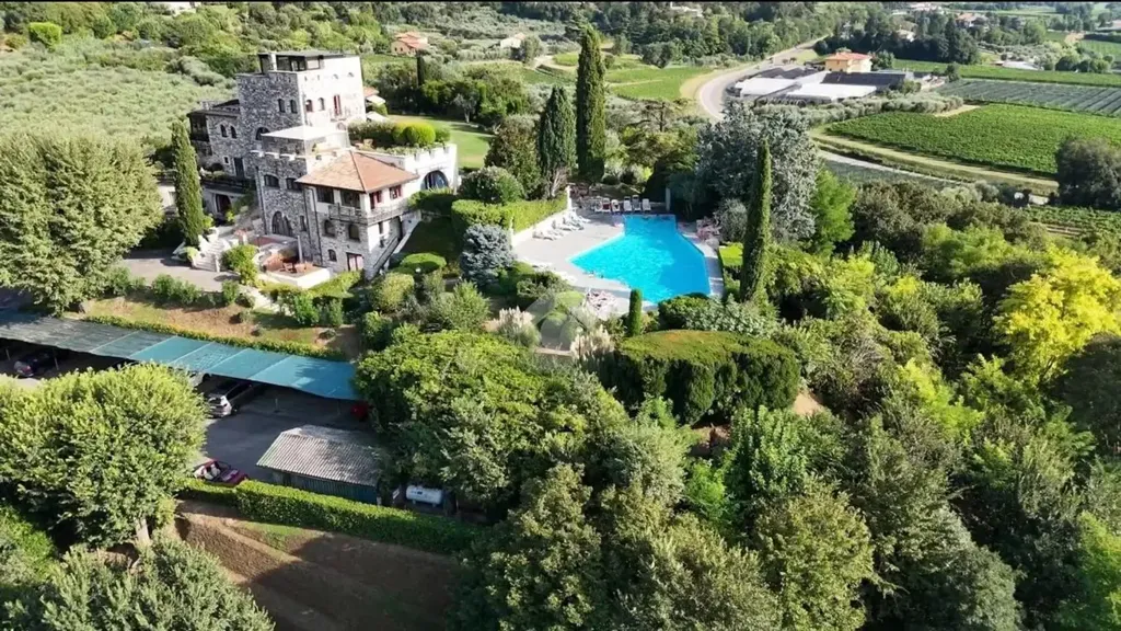 Õhuvaade - Studio with Lake View in Lazise