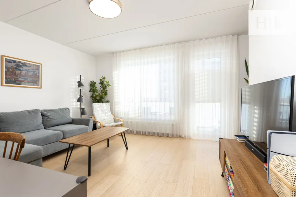 Séjour - Modern Apartment with Balcony in Mustamäe