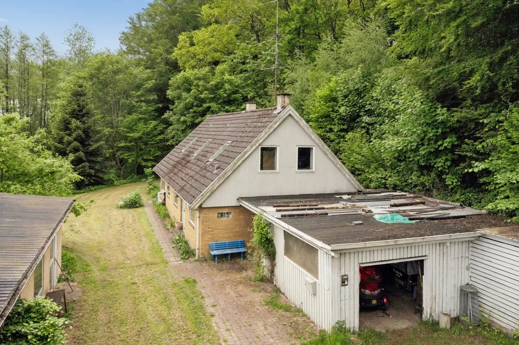 Vue aérienne - Villa with Vineyards in Nørre Bjert