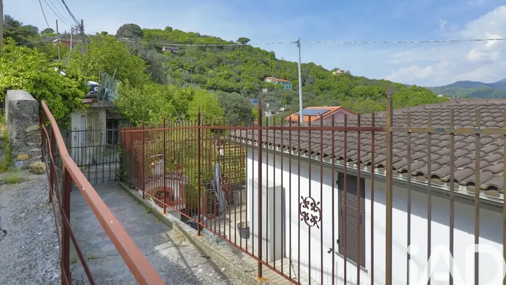 Balcony - Villa with Sea View in Genoa Staglieno