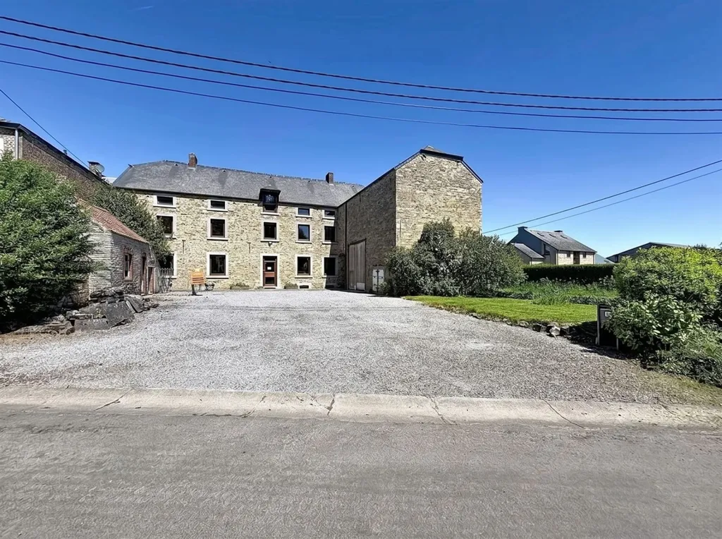 Vue aérienne - Maison de Caractère avec Grange à Bossière, Mettet