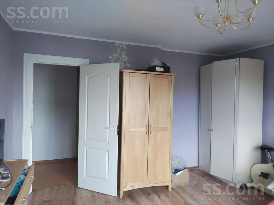 Camere da letto - Spacious Two-Bedroom Flat with Balcony in Bolderāja