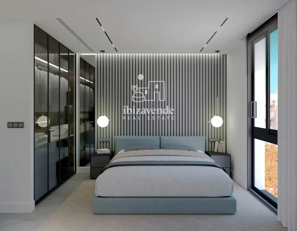 Chambres - New Build Apartment with Sea View in San Antonio