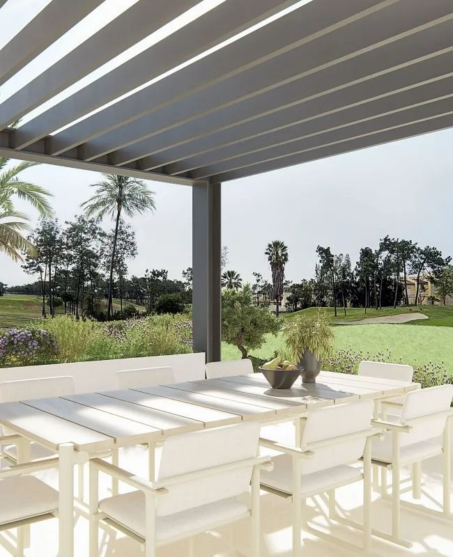 Terrasse - New Villa with Pool in Islantilla