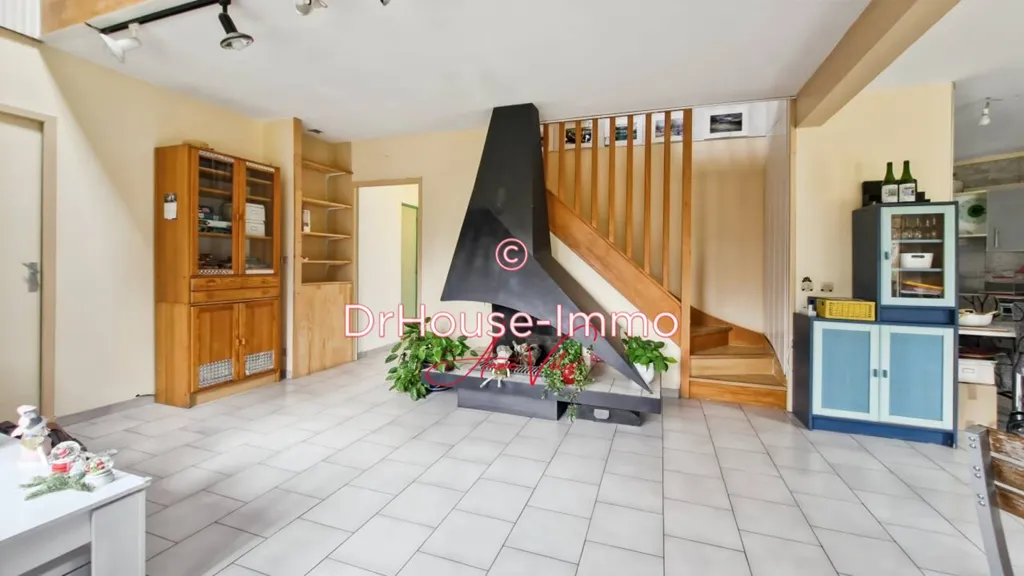 Séjour - Maison Moderne avec Terrasse à Achères