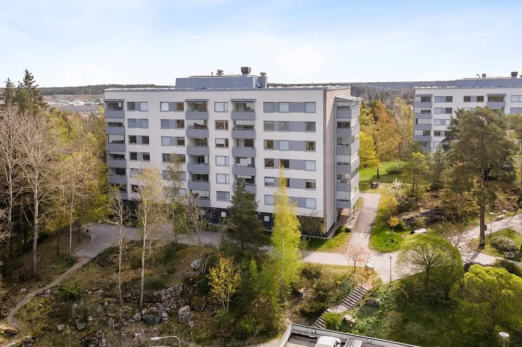 Vista aerea - Modern Flat with Balcony in Rosenlund