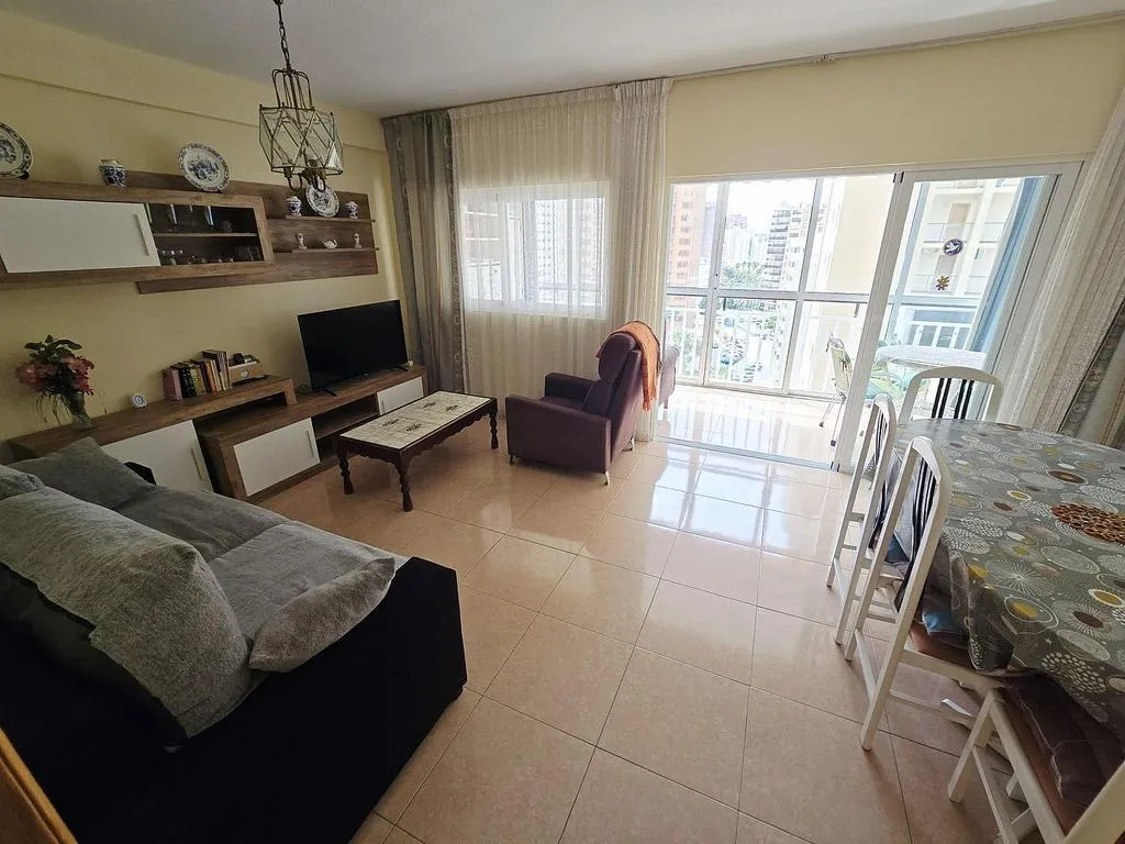 Séjour - Apartment with Pool and Terrace in Benidorm