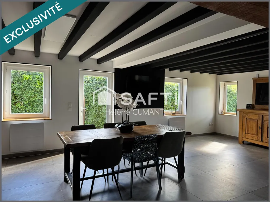 Sala da pranzo - Charming Normandy House with Equestrian Facilities in Cambremer