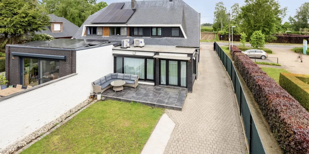Aerial - Mixed-Use Property with Garden in Broechem