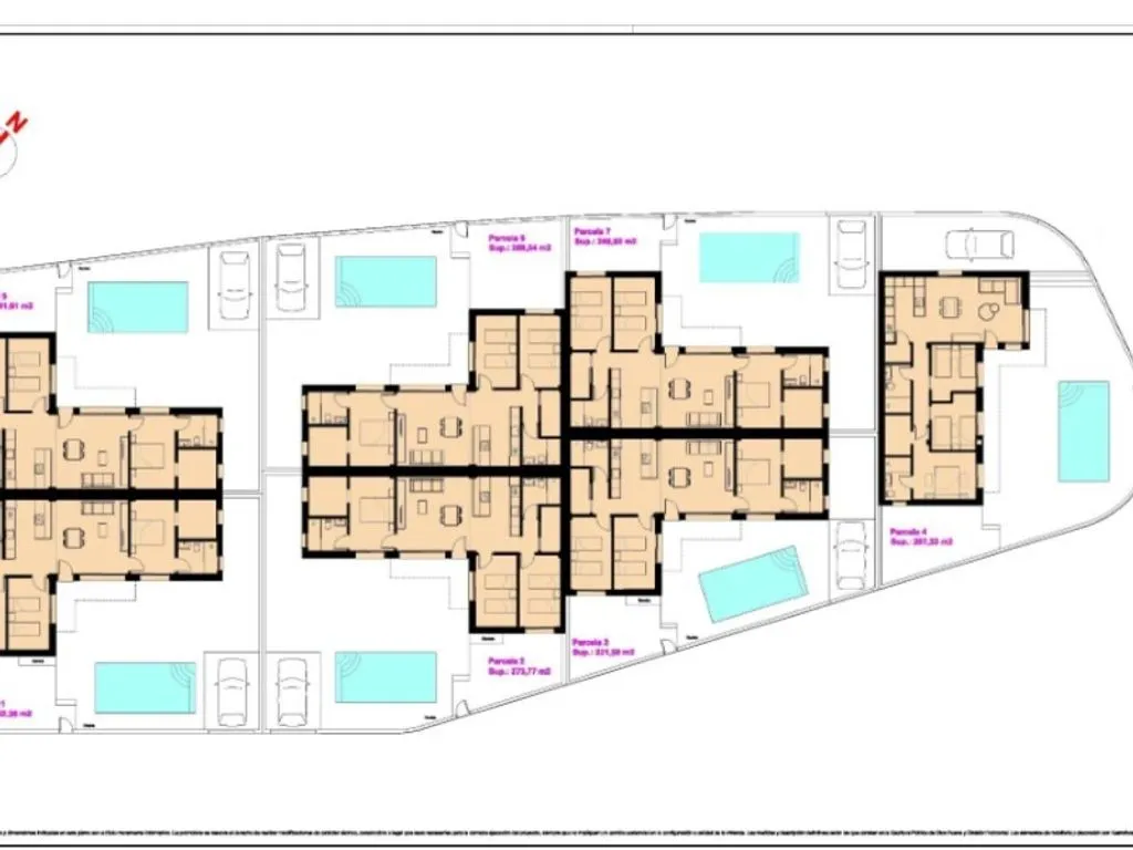 Plan - New Villa with Pool in Daya Nueva