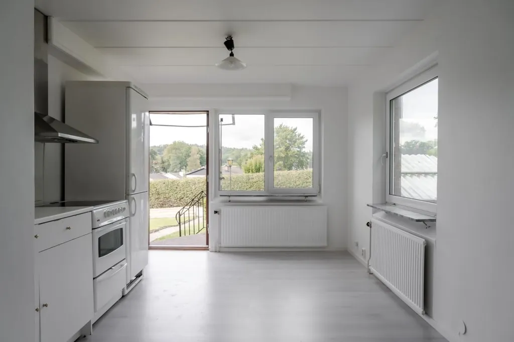 Köök - Multi-Occupancy House with Uthyrning in Målsryd