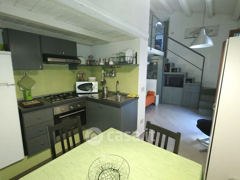 Cucina - Duplex with Balcony in Palermo