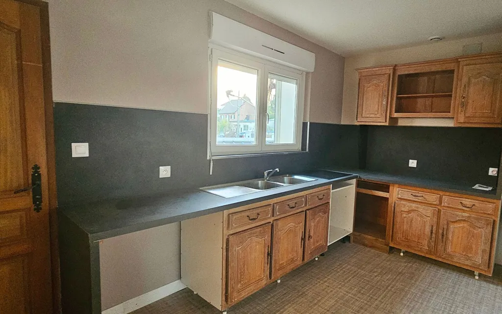 Cuisine - Appartement T3 avec Double Vitrage à Saint-Quentin