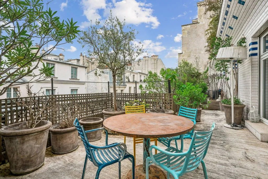 Terrace - Luxury Flat with Terrace in Paris