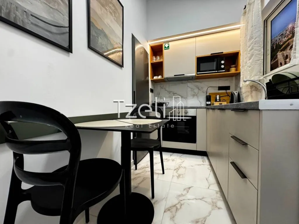 Cucina - Renovated Studio with Balcony in Patras Centre
