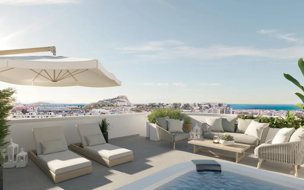 Terrazza - Apartment with Pool in San Agustín, Alicante
