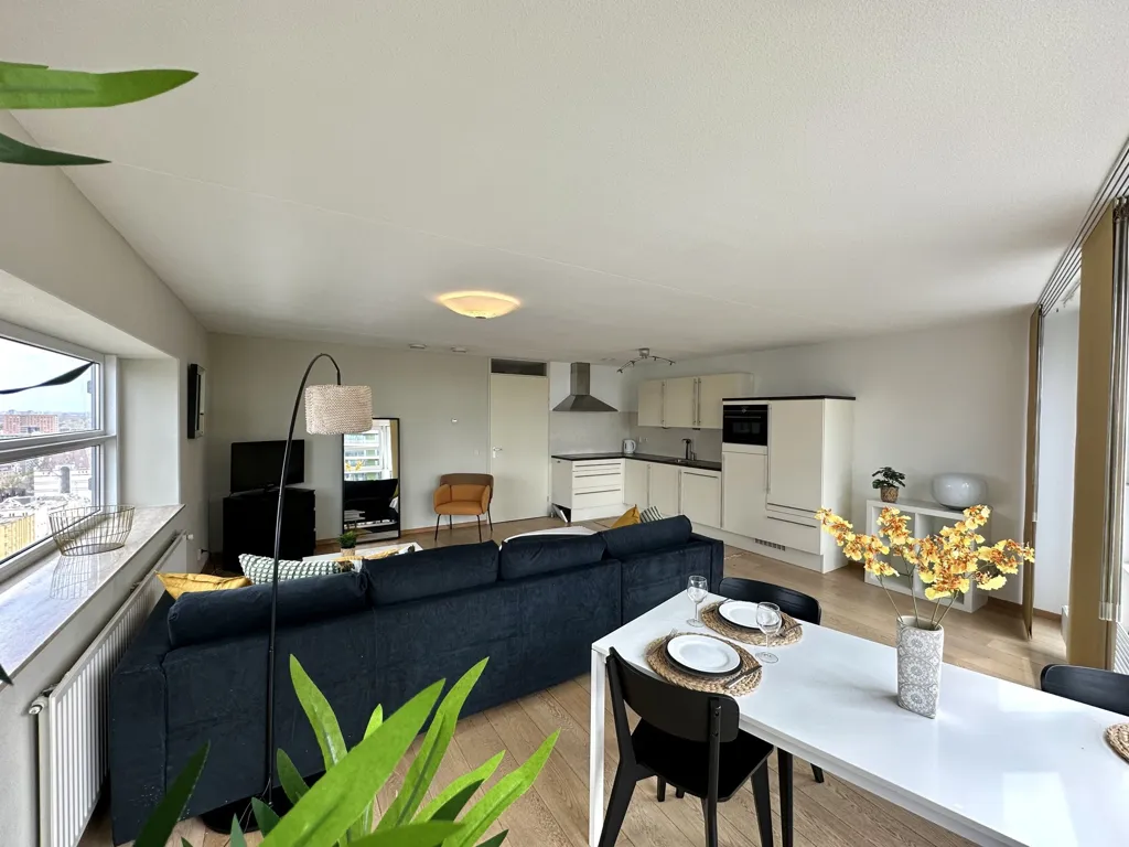 Elutuba - 3-Bedroom Gallery Flat with City View in Rotterdam
