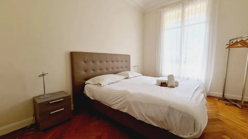 Bedrooms - Luxury Flat with Balcony in Cannes