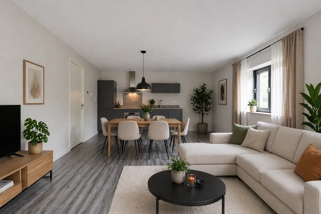 Séjour - Apartment with Balcony on Calandkade