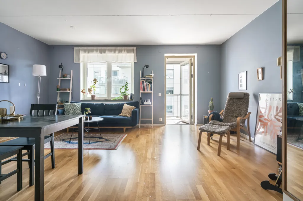 Elutuba - Apartment with South-Facing Balcony in Eriksberg