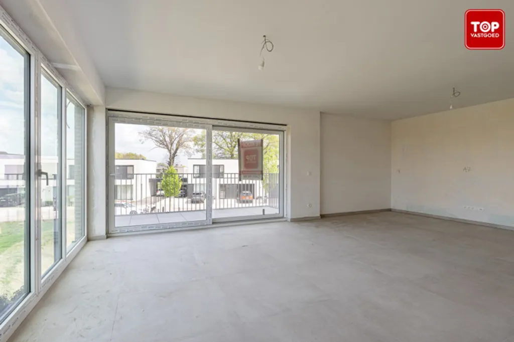 Soggiorno - Light-Filled New Build Apartment with Terrace in Evergem