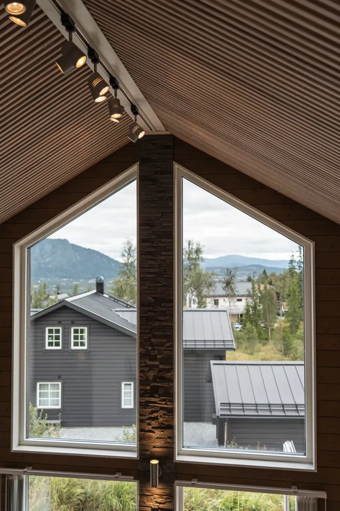 Séjour - Compact Cabin with Panoramic Views near Funäsdalen