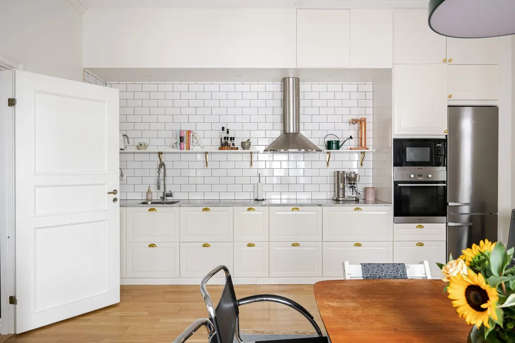 Cuisine - City Apartment with Balcony in Kvarnholmen