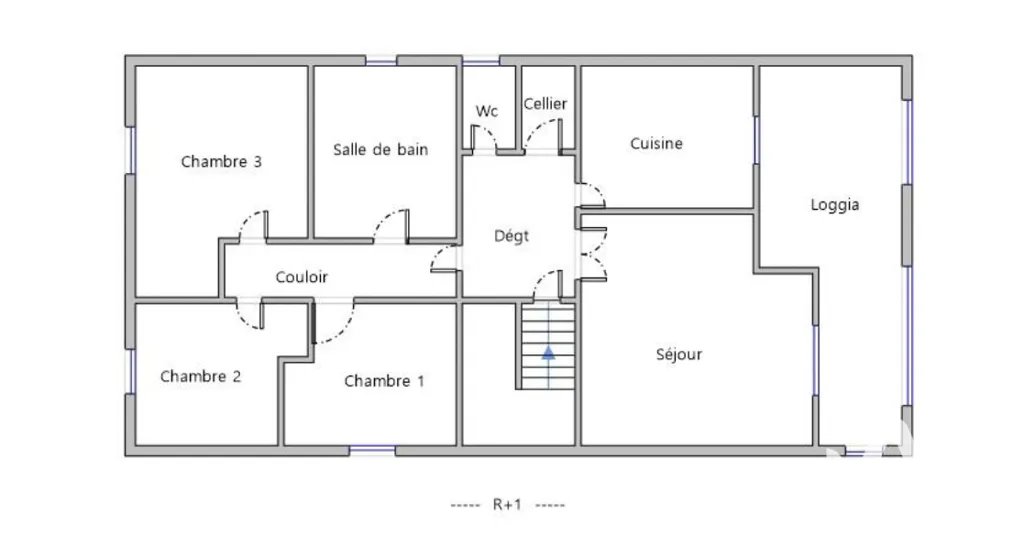 Plan - Maison d'Artisan avec Atelier à Carcassonne