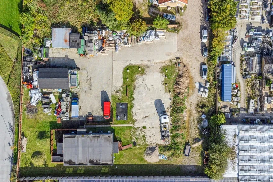 Vista aerea - Commercial Plot with Development Potential in Greve